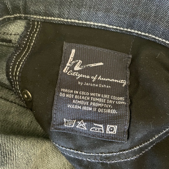 CITIZENS of HUMANITY BLUE WOMEN JEANS DENIM PANTS - Picture 7 of 7